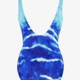 Batik Swing V-Neck Swimsuit - Wild Ocean - Simply Beach UK