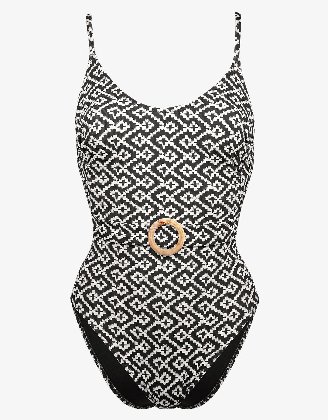 Ethno Craft Swimsuit - Black Canvas - Simply Beach UK