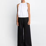 Greek Archaic Kori Classic Linen Top - White - Simply Beach UK