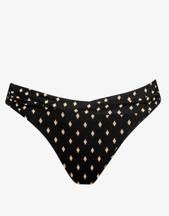 Soul Spots Bikini Pant - Black - Simply Beach UK