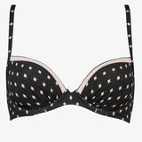 Soul Spots Underwired Bikini Top - Black - Simply Beach UK