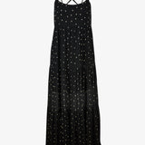 Soul Spots Strappy Maxi Dress - Black - Simply Beach UK