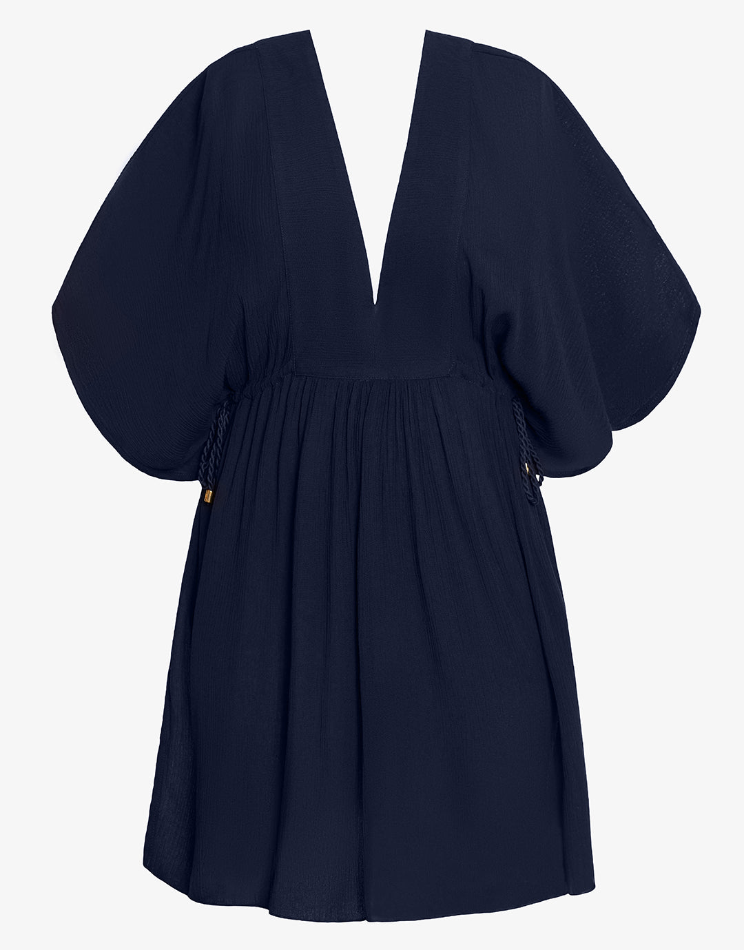 Crinkle Tunic Beach Dress - Dark Navy - Simply Beach UK