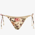 Secret Garden Tie Side Bikini Pant - Sunfaded Florals - Simply Beach UK