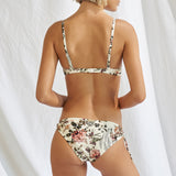Secret Garden Looped Side Bikini Pant - Sunfaded Florals - Simply Beach UK