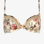 Secret Garden Underwired Bikini Top - Sunfaded Florals - Simply Beach UK