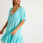 Seatime Avelle Beach Dress - Turquoise - Simply Beach UK