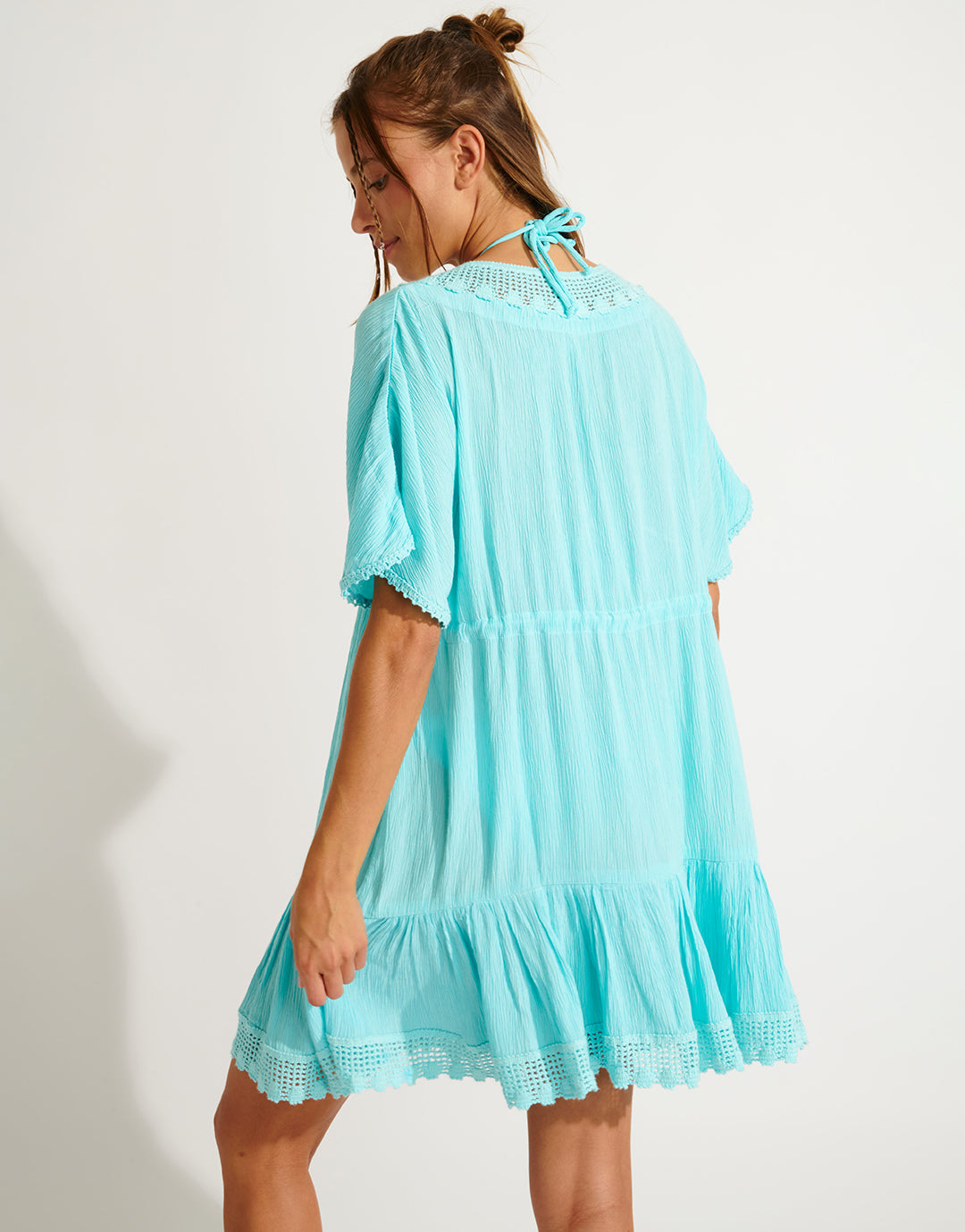 Seatime Avelle Beach Dress - Turquoise - Simply Beach UK
