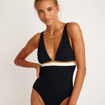 Montecito Odalis Swimsuit - Black - Simply Beach UK