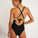 Montecito Odalis Swimsuit - Black - Simply Beach UK