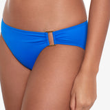 Beach Club Solids Ring Hipster Bikini Pant - Royal Blue - Simply Beach UK