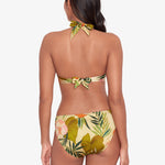 Island Tropical Rattan Ring Bikini Pant - Print - Simply Beach UK