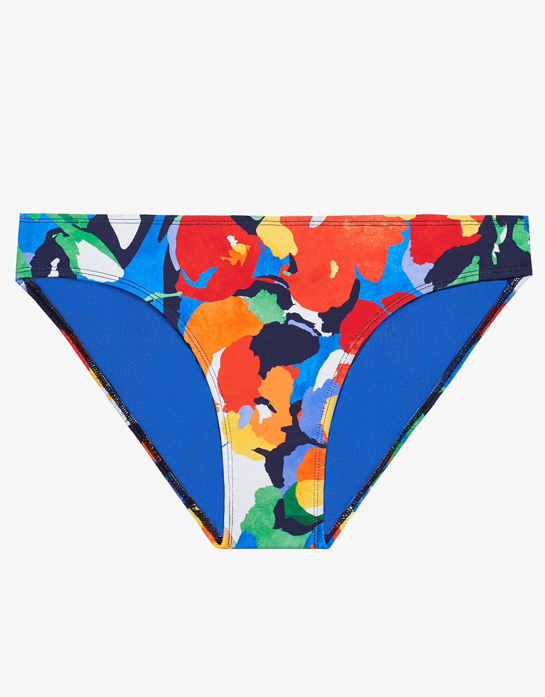 Bold Abstract Floral Hipster Bikini Pant - Simply Beach UK