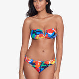 Bold Abstract Floral Hipster Bikini Pant - Simply Beach UK