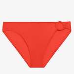 Beach Club Solids Macrame Ring Bikini Pant - Persimmon - Simply Beach UK