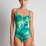 Cartago Palms Underwired OTS Swimsuit - Multi - Simply Beach UK