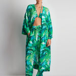 Cartago Palms Poolside Kimono Cover Up - Multi - Simply Beach UK