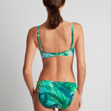 Cartago Palms Single Strap Twist Underwired Bikini Top - Multi - Simply Beach UK