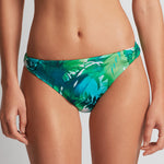 Cartago Palms Twist Side Tab Hipster Bikini Pant - Multi - Simply Beach UK