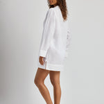Wide Cuff Tunic Cover Up - White - Simply Beach UK