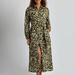 Lauren Ralph Lauren Artisan Warp Floral Midi Shirt Dress - Multi - Simply Beach UK
