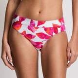 Lauren Ralph Lauren Bougainvillea Floral Classic Band Hipster Bikini Pant - Multi - Simply Beach UK