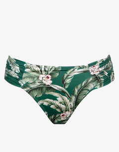 Fantasy Resort Ruched Side Bikini Pant - Jungle Boogie - Simply Beach UK