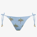 Island Souvenir Tie Side Bikini Pant - Sky - Simply Beach UK