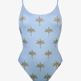 Island Souvenir Swimsuit - Sky - Simply Beach UK