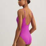 Color Shop Kennedy Swimsuit - Purple Cactus Flower - Simply Beach UK