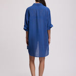 Boyfriend Beach Shirt - Ultramarine - Simply Beach UK