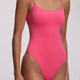 Polo Ralph Lauren Color Shop Kennedy Swimsuit - Desert Pink - Simply Beach UK