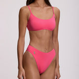Polo Ralph Lauren Color Shop Kennedy Bralette Bikini Top - Desert Pink - Simply Beach UK
