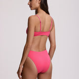 Polo Ralph Lauren Color Shop Kennedy Bralette Bikini Top - Desert Pink - Simply Beach UK