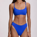 Color Shop Kennedy Bralette Bikini Top - Ultramarine - Simply Beach UK