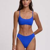 Color Shop Kennedy Bralette Bikini Top - Ultramarine - Simply Beach UK