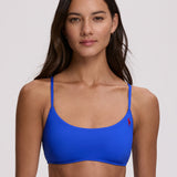 Color Shop Kennedy Bralette Bikini Top - Ultramarine - Simply Beach UK