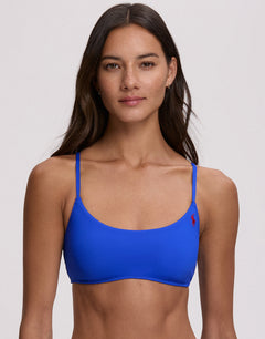 Color Shop Kennedy Bralette Bikini Top - Ultramarine - Simply Beach UK