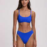 Color Shop Kennedy Bralette Bikini Top - Ultramarine - Simply Beach UK