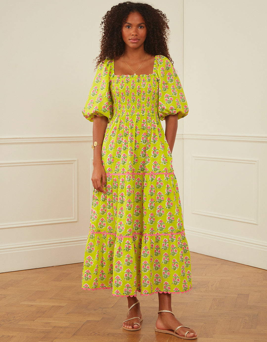 Jodhpur Dress - Lime Tulip - Simply Beach UK