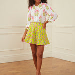 Elsie Mini Skirt - Lime Tulip - Simply Beach UK