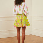 Elsie Mini Skirt - Lime Tulip - Simply Beach UK
