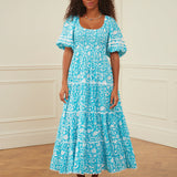 Angelina Dress - Aqua Begonia - Simply Beach UK