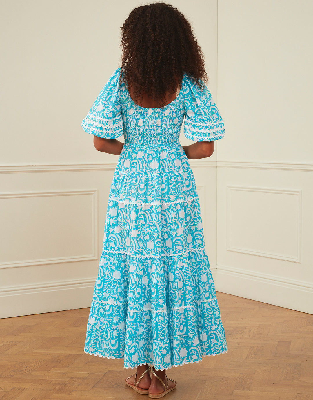 Angelina Dress - Aqua Begonia - Simply Beach UK