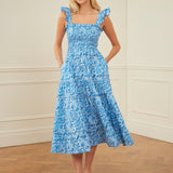 Jessica Dress - Azure Rose - Simply Beach UK