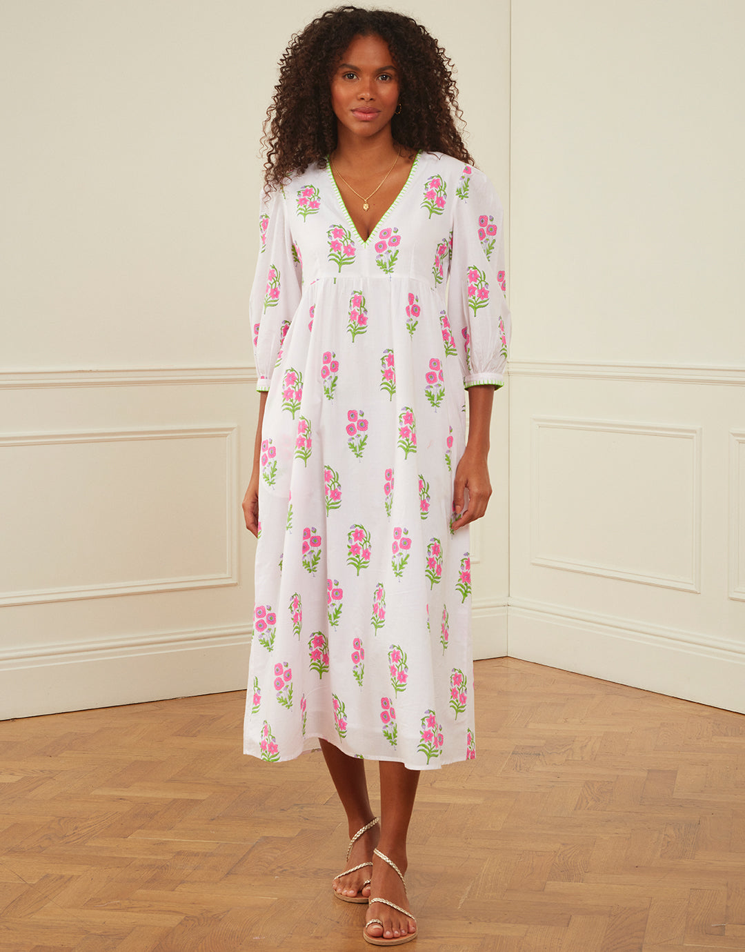 Lydia Dress - Neon Agapanthus - Simply Beach UK