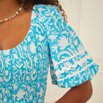 Angelina Dress - Aqua Begonia - Simply Beach UK