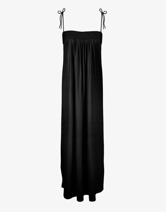 Crochet Dress - Black - Simply Beach UK