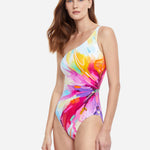 Summer in Capri One Shoulder Swimsuit - Simply Beach UK