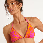 Banana Moon Althea Bluco Triangle Bikini Top - Fuchsia - Simply Beach UK
